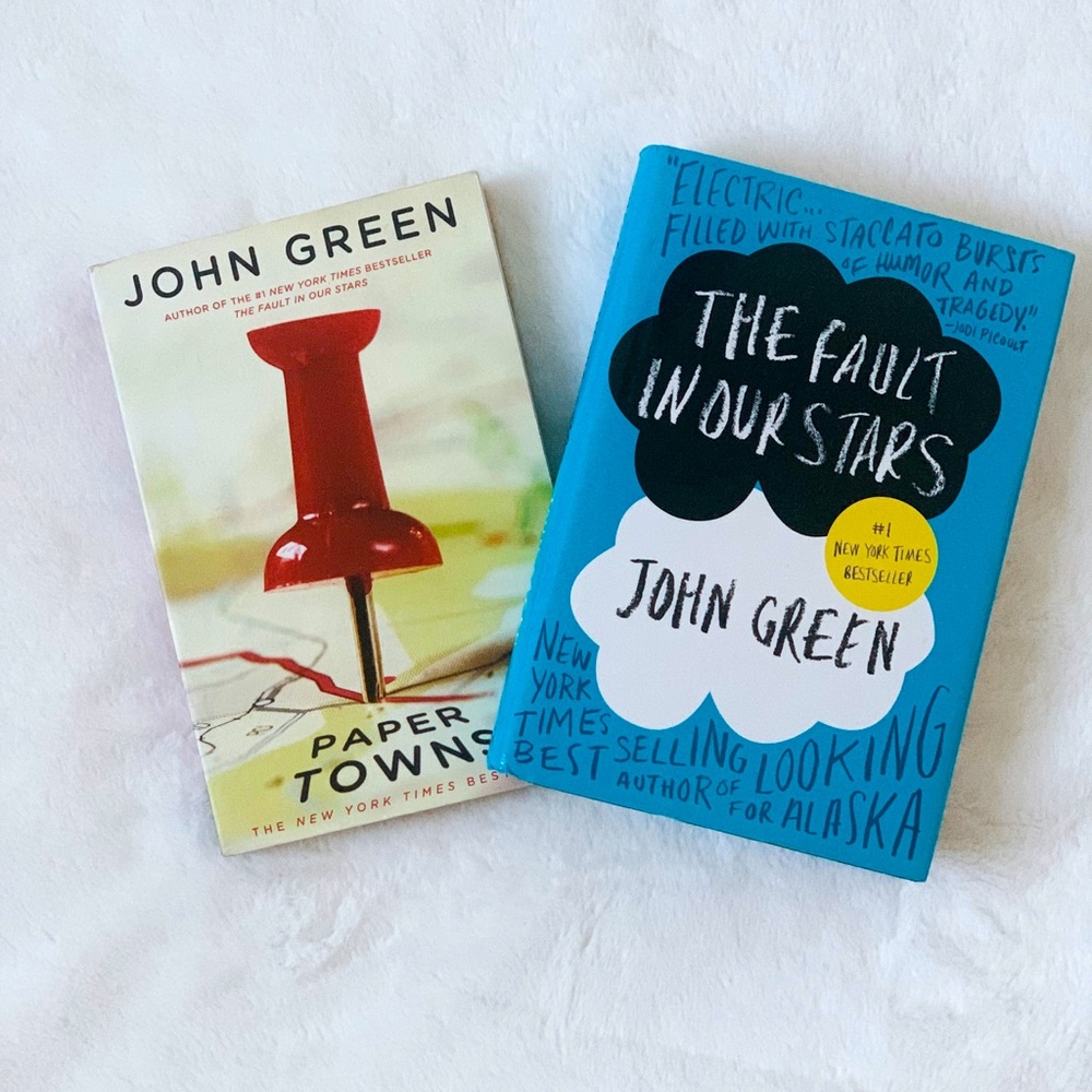 Paper Towns & The Fault In Our Stars By John Green